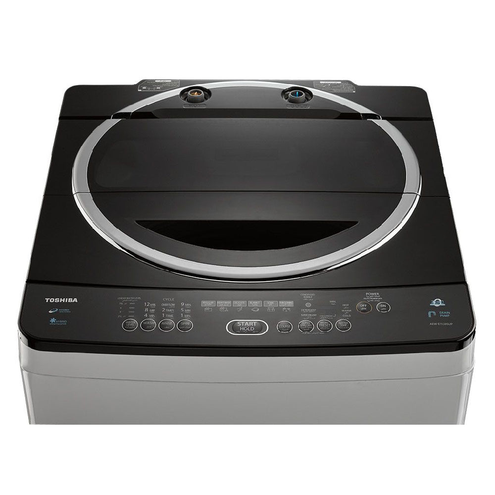 Toshiba Washing Machine Top Loading 11 Kg White AEW-E1150SUP-TL. Toshiba Washing Machine Top Loading 11 Kg White AEW-E1150SUP-TL.